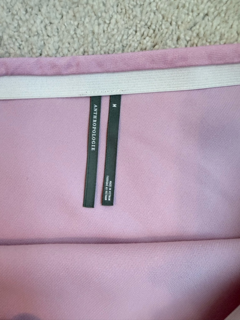Anthropologie Tilda mini slip skirt - Picture 7 of 9